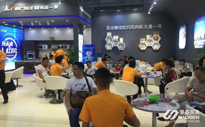 广州第十九届中国建博会—智能家居展位人气爆棚