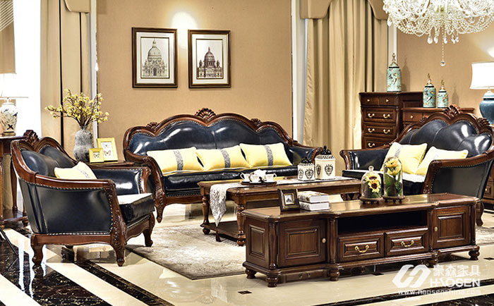 带你了解美式客厅胡桃木沙发的选购技巧